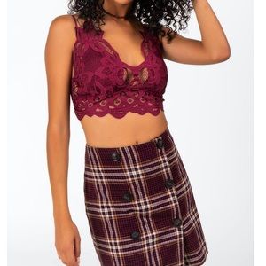 Francesca’s Ellery Lace U-Neck Bralette